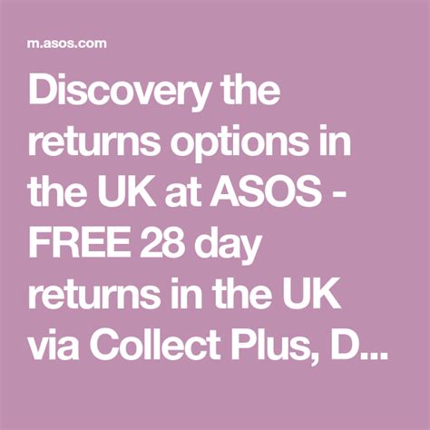 hermes collection asos return|ASOS returns via doddle.